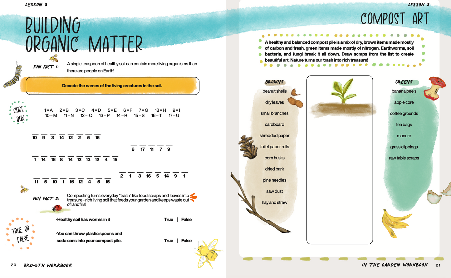 In the Garden - Workbook