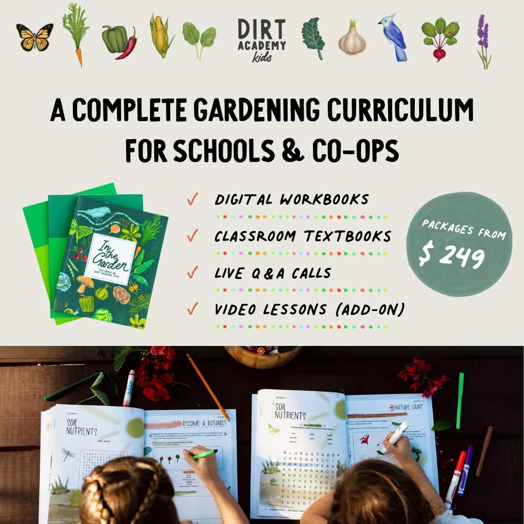 Schools & Groups "In the Garden" Curriculum - Digital WorkBook Set