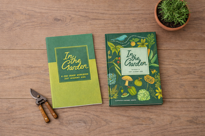 In The Garden Curriculum Bundle - Textbook - Workbook - Video Masterclass -   6 Months Garden Coaching [Pre-Order]