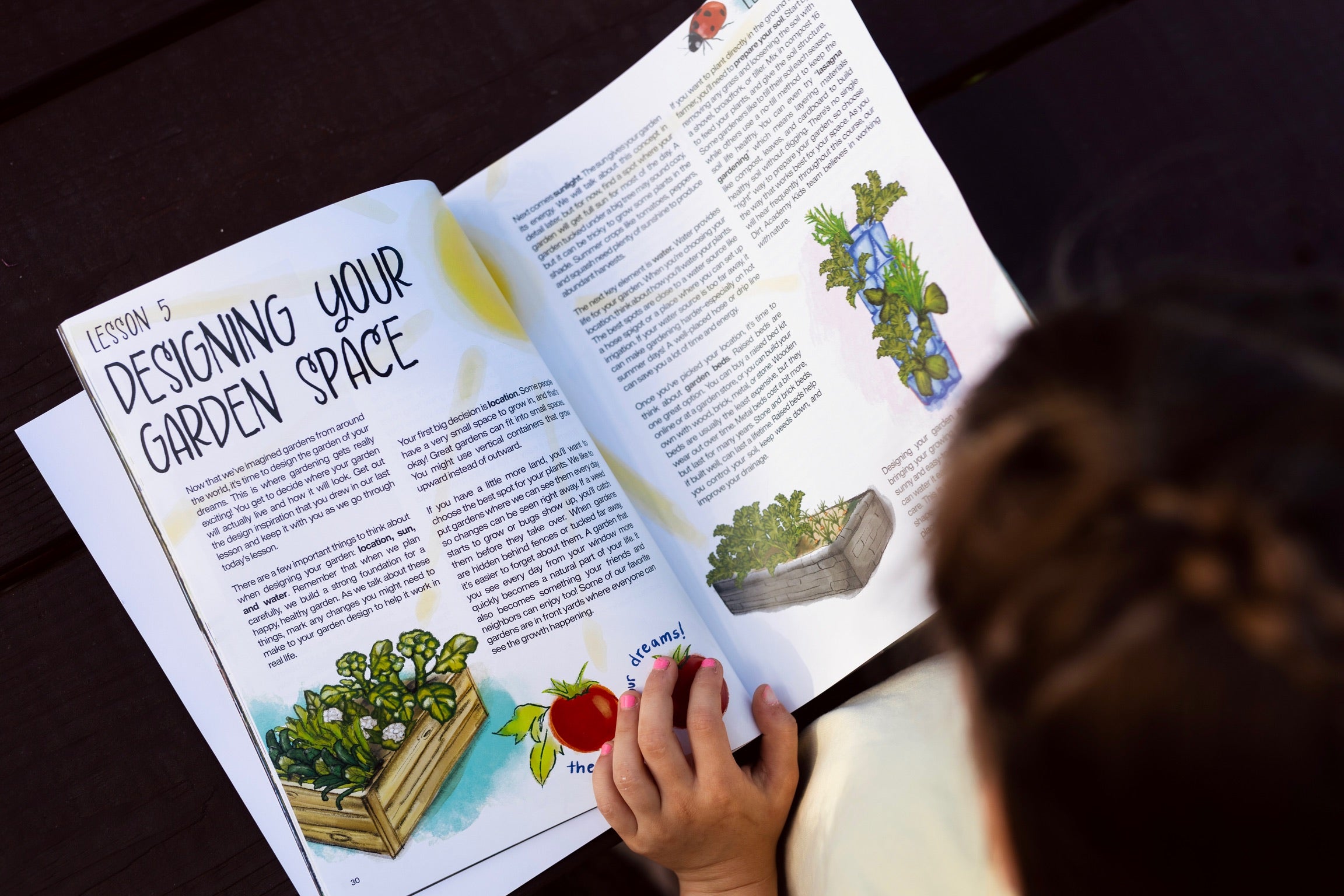 In The Garden Softcover Textbook