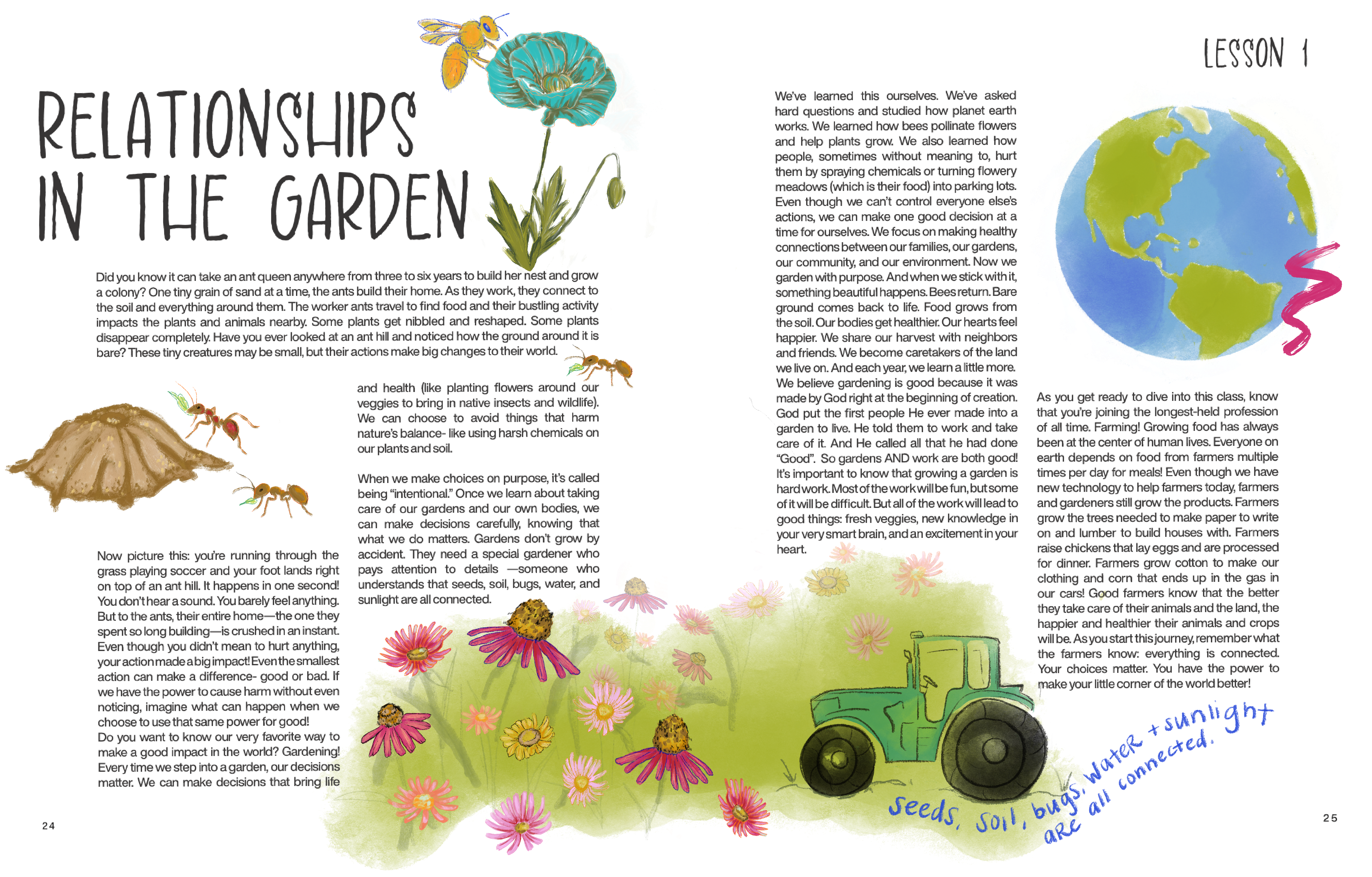 In The Garden - Full Curriculum Bundle